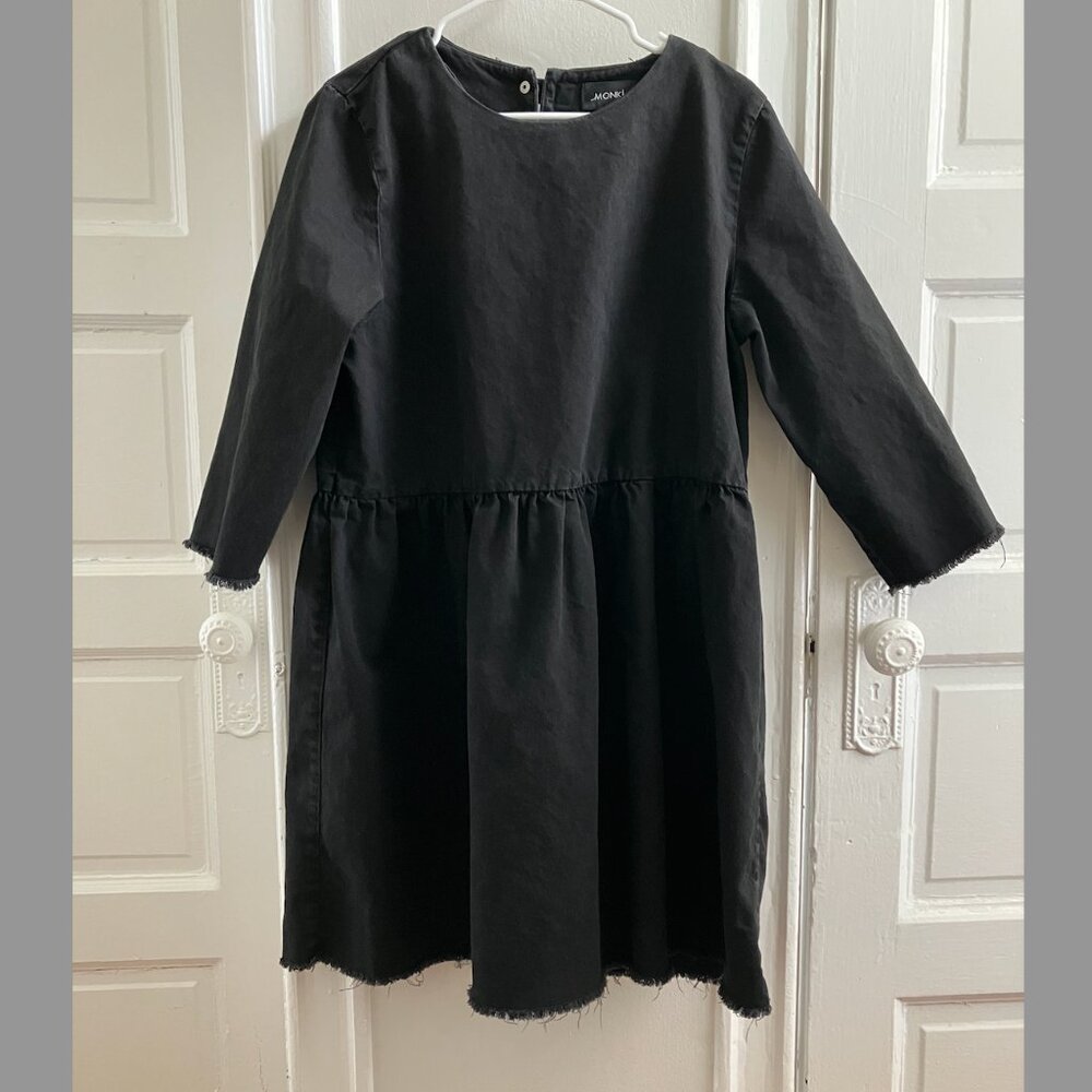 Monki Denim Smock Dress